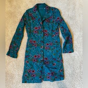 Johnny Was Embroidered jacket coat